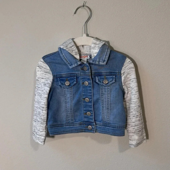 Cat & Jack Toddler Cat Jean and Jersey Jacket - size 12 months - Picture 6 of 7